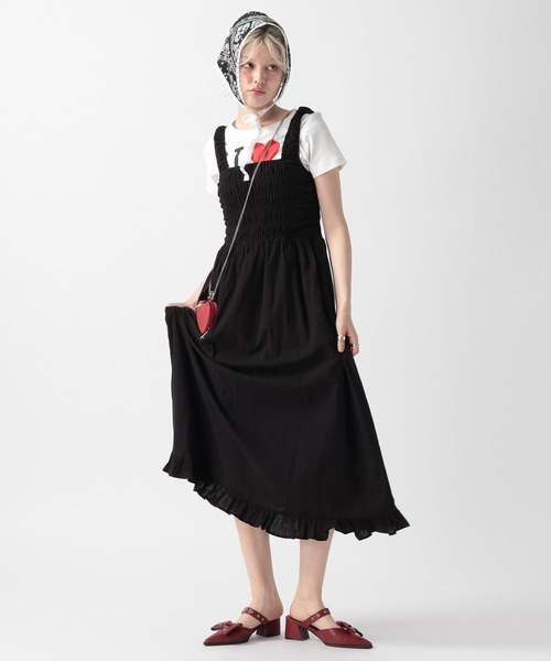 FOREVER 21（フォーエバー トゥエンティーワン）の「【2025SS】LOVETシャツ（Tシャツ/カットソー・レディース・オフホワイト/ブラック/カモフラージュ・FREE）」の15枚目の写真