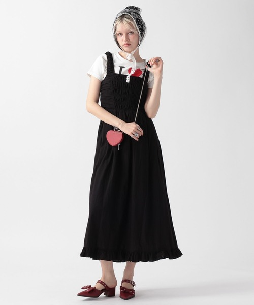 FOREVER 21（フォーエバー トゥエンティーワン）の「【2025SS】LOVETシャツ（Tシャツ/カットソー・レディース・オフホワイト/ブラック/カモフラージュ・FREE）」の17枚目の写真