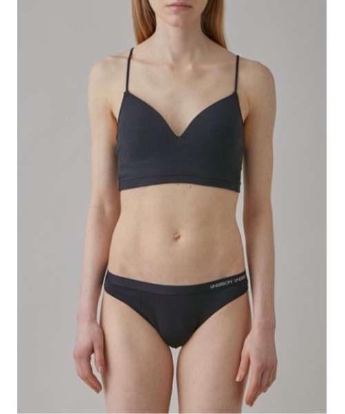 UNDERSON UNDERSON（アンダーソン アンダーソン）の「ファッションヘルシーブラ（ブラジャー・レディース・オフホワイト/ブラック・1/0/2）」の4枚目の写真