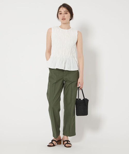 UNITED ARROWS - UNITED ARROWSイレギュラー シャーリング 六分