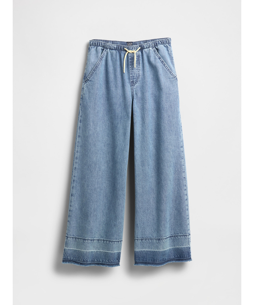 GAP(ギャップ)の「ウルトラソフト イージーウエスト バギーデニム (キッズ)(デニムパンツ・キッズ・インディゴブルー・160cm/150cm/140cm/130cm/120cm/110cm)」の4枚目の写真