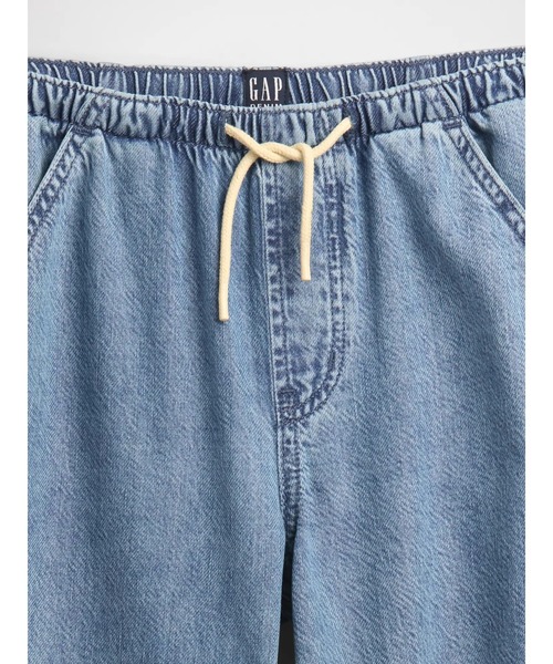 GAP(ギャップ)の「ウルトラソフト イージーウエスト バギーデニム (キッズ)(デニムパンツ・キッズ・インディゴブルー・160cm/150cm/140cm/130cm/120cm/110cm)」の3枚目の写真