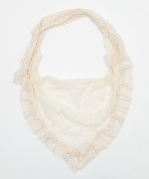 WEGO(ウィゴー)の「WEGO/マルチレースラップスカート(スカート・レディース・アイボリー・FREE)」の7枚目の写真