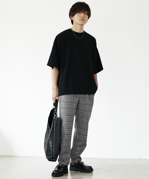 MinoriTY(マイノリティ)の「【MinoriTY】接触冷感テーパードスウェットパンツ ジョガーパンツ 夏用 メンズ ワイドパンツ ルームウェア(スウェットパンツ・メンズ・ブラック/グレー系その他/カーキ/ブラウン系その他/杢グレー・S/M/L/XL)」の13枚目の写真