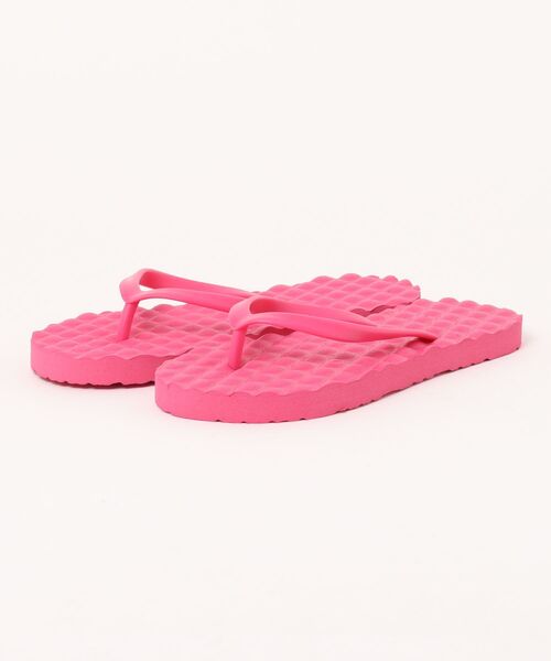 Fun & Daily（ファンアンドデイリー）の「F&D : クッションカラービーチサンダル（サンダル・レディース・オレンジ/ベージュ/ブラック/ピンク・LARGE/MEDIUM/SMALL）」の13枚目の写真