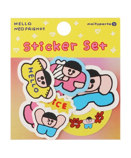 maitoparta マイトパルタ ステッカーセット（ステッカー/テープ