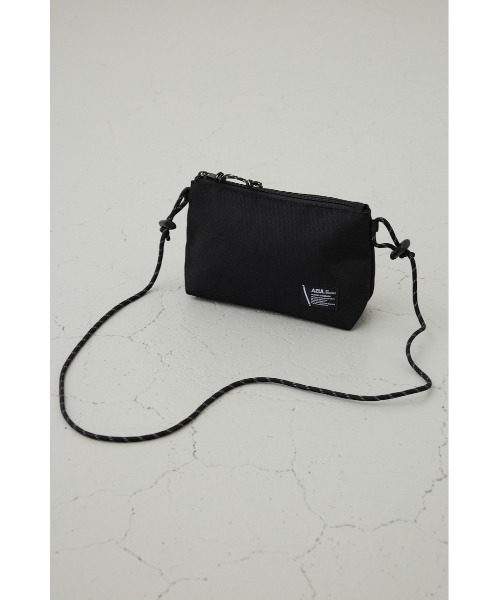 AZUL by moussy(アズールバイマウジー)の「総柄ミニショルダーバッグ(ショルダーバッグ・メンズ・ブラック/ブラック系その他・FREE)」の6枚目の写真