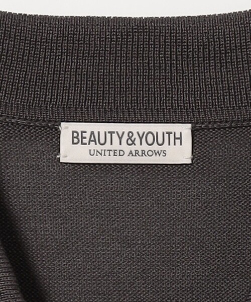 【値下終了】UNITED ARROWS シャイン ギマ ポロ スキッパー ニット BEAUTY＆YOUTH UNITED ARROWS セーター ニット シャイン ギマ