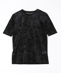 シアーベロアハーフスリーブTシャツ