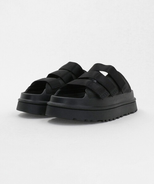 ★【UGG】★サンダル★GoldenGlow Slide Black★送料・関税込★ セール】【UGG(アグ)】 W GOLDENGLOW SLIDE（サンダル）｜UGG