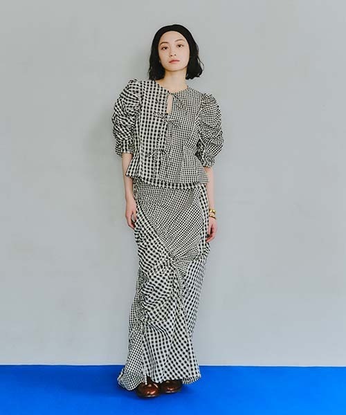 styling/ 【セットアップ対応】ギャザー2WAYスカート セール】【セットアップ対応】ギャザー2WAYスカート（スカート