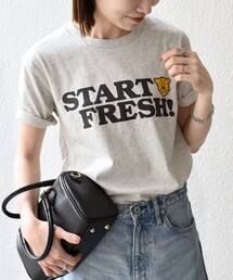 MIXTA | Mixta:〈洗濯機可能〉アニマル ロゴ ショート スリーブ TEE(Tシャツ/カットソー)