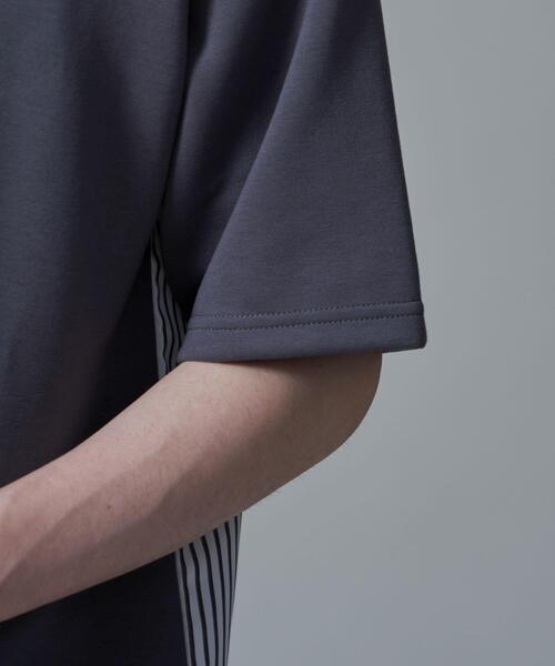 BROWNY(ブラウニー)の「BROWNY/シャツドッキングT(Tシャツ/カットソー・メンズ・ホワイト/チャコールグレー・MEDIUM/LARGE)」の8枚目の写真