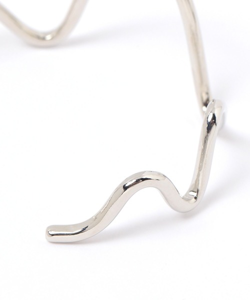 studio CLIP（スタディオクリップ）の「ジグザグバングル（バングル/リストバンド・レディース・その他2・FREE）」の2枚目の写真