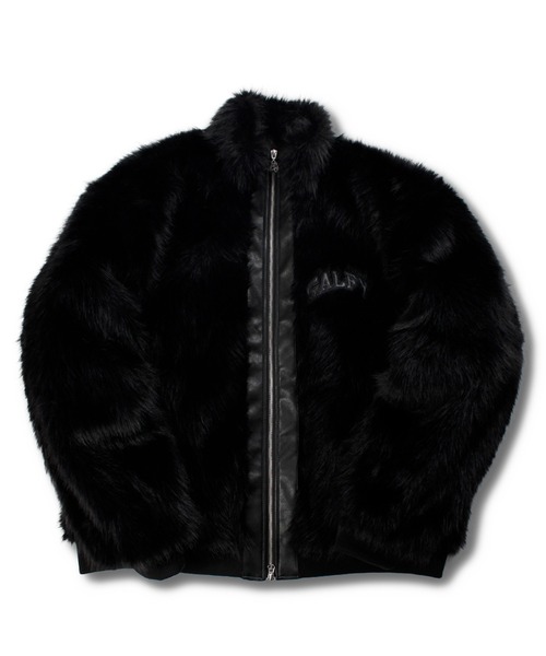 GALFY（ガルフィー）の「【GALFY/ガルフィー】お金大好きファーブルゾン（ブルゾン・メンズ・ブラック/ブラウン/ゴールド・XL/L）」の2枚目の写真