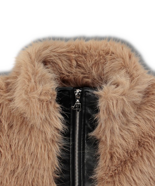 GALFY（ガルフィー）の「【GALFY/ガルフィー】お金大好きファーブルゾン（ブルゾン・メンズ・ブラック/ブラウン/ゴールド・XL/L）」の12枚目の写真