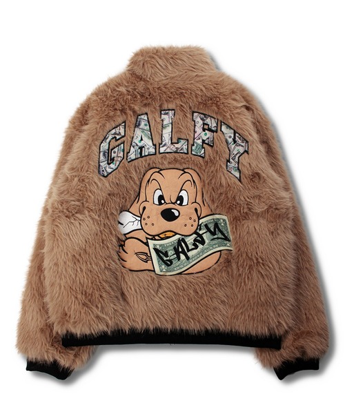 GALFY（ガルフィー）の「【GALFY/ガルフィー】お金大好きファーブルゾン（ブルゾン・メンズ・ブラック/ブラウン/ゴールド・XL/L）」の10枚目の写真