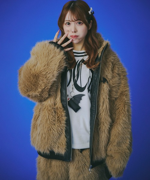 GALFY（ガルフィー）の「【GALFY/ガルフィー】お金大好きファーブルゾン（ブルゾン・メンズ・ブラック/ブラウン/ゴールド・XL/L）」の19枚目の写真