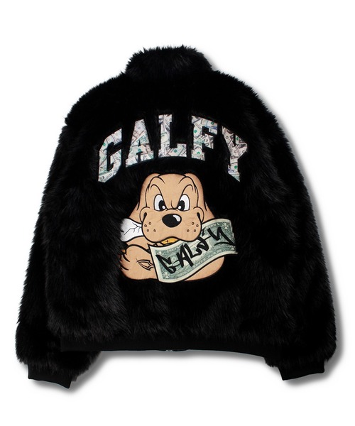 GALFY（ガルフィー）の「【GALFY/ガルフィー】お金大好きファーブルゾン（ブルゾン・メンズ・ブラック/ブラウン/ゴールド・XL/L）」の8枚目の写真