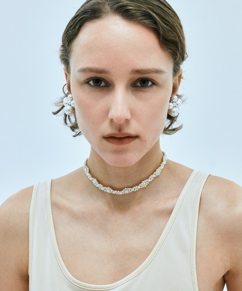 IRIS47(イリスフォーセブン)の「【IRIS 47】breath earring/ブレス イヤリング(イヤリング・レディース・ホワイト・FREE)」の3枚目の写真
