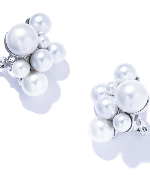 IRIS47(イリスフォーセブン)の「【IRIS 47】breath earring/ブレス イヤリング(イヤリング・レディース・ホワイト・FREE)」の5枚目の写真