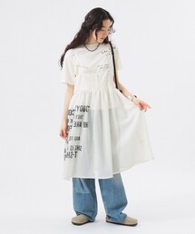 BEAMS BOY | プリント メッシュ ワンピース(ワンピース)