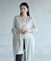 funda mine（ファンダマイン）の「ステラアシメロングカーディガン（カーディガン/ボレロ）」