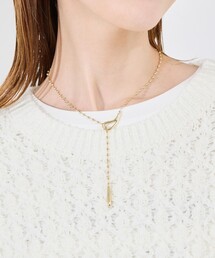 ROPE' PICNIC（ロペピクニック）の「デザインボールチェーンＹ字ショートネックレス（ネックレス・レディース）」