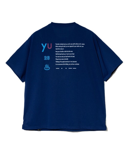 go slow caravan（ゴースローキャラバン）の「Drymix スーパー銭湯 BIG TEE（Tシャツ/カットソー・メンズ・セージグリーン/ネイビー・MEDIUM/LARGE/X-LARGE）」の9枚目の写真