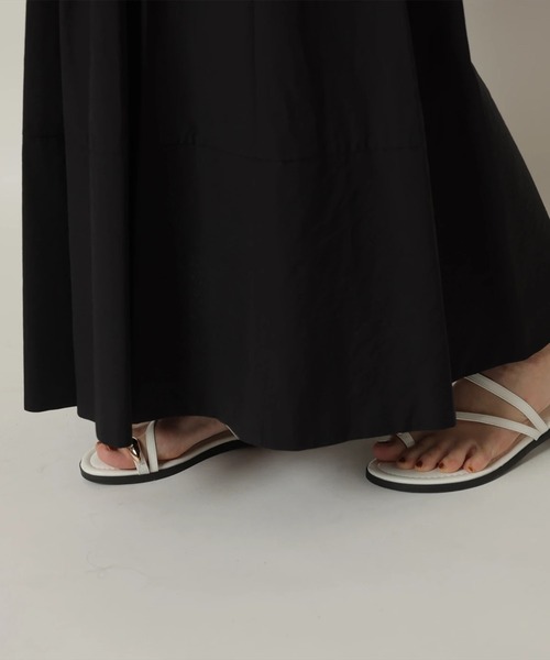 シアーカラースカート