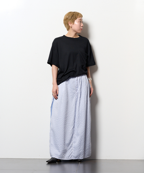 美品✨ CITYSHOP WRINKLE T SHIRT Tシャツ 予約》SEAMLESS T-SHIRT 36：Tシャツ（Tシャツ／カットソー