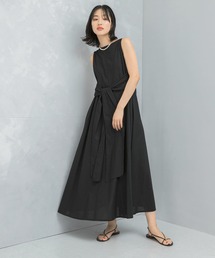 URBAN RESEARCH ROSSO WOMEN | リネン混リボンドレス(ワンピース)