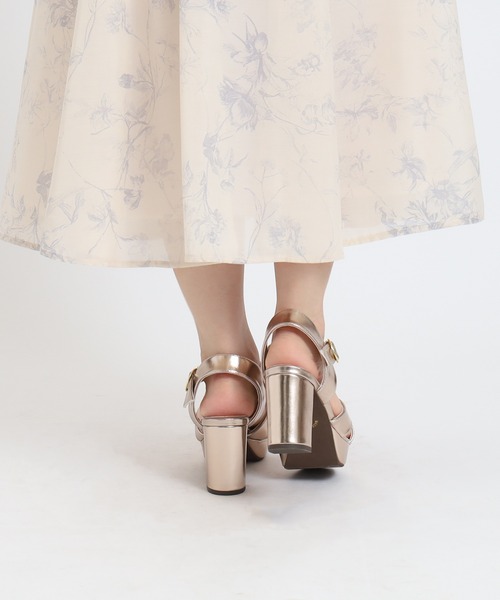 ASTORIA ODIER（アストリアオディール）の「厚底クロスサンダル（サンダル・レディース・ベージュ/ゴールド/アイボリー/ブラック・MEDIUM/LARGE/SMALL）」の21枚目の写真