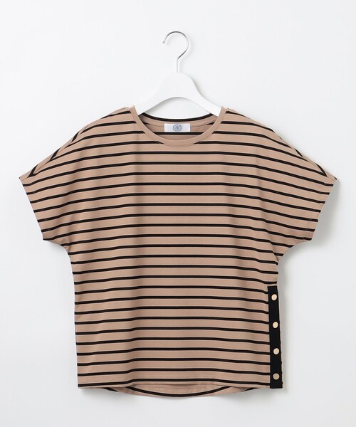 J.PRESS(ジェイプレス)の「【WEB限定カラーあり・洗える】ULTIM天竺ボーダー カットソー(Tシャツ/カットソー・レディース・ブラック系2/ライトグリーン系1/ブルー系1/ベージュ系2・T13/T15)」の16枚目の写真