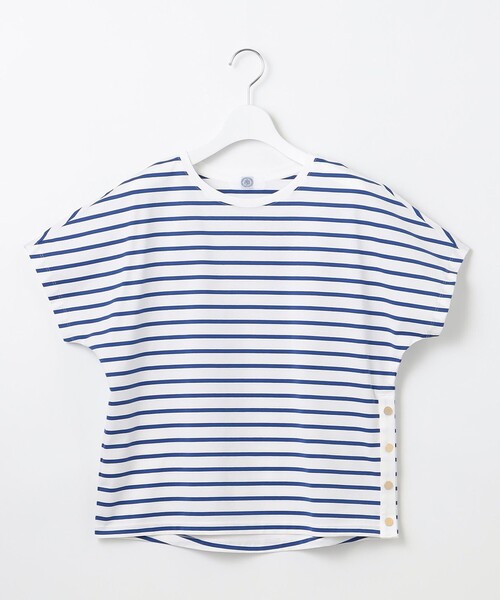 J.PRESS(ジェイプレス)の「【WEB限定カラーあり・洗える】ULTIM天竺ボーダー カットソー(Tシャツ/カットソー・レディース・ブラック系2/ライトグリーン系1/ブルー系1/ベージュ系2・T13/T15)」の17枚目の写真