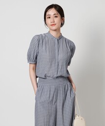 UNITED ARROWS - 51 UNITED ARROWS ユナイテッドアローズ 総柄 ブラウス シャツ UNITED ARROWS｜ユナイテッドアローズのシャツ/ブラウス（その他