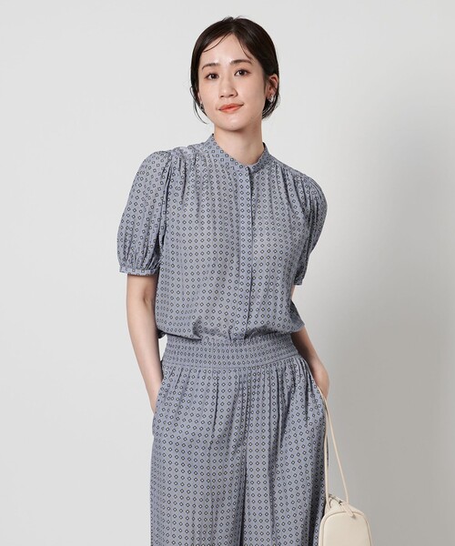 UNITED ARROWS(ユナイテッドアローズ)の「SPiree K/S ショートスリーブ ブラウス(シャツ/ブラウス・レディース・その他7/ブラック/ダークグレー/その他1・FREE)」の3枚目の写真