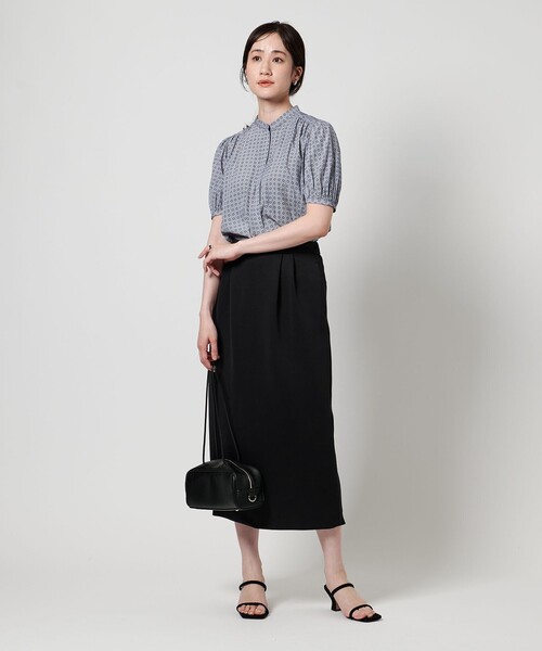 UNITED ARROWS(ユナイテッドアローズ)の「SPiree K/S ショートスリーブ ブラウス(シャツ/ブラウス・レディース・その他7/ブラック/ダークグレー/その他1・FREE)」の14枚目の写真