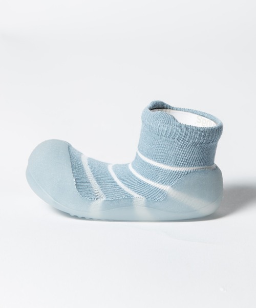 Attipas(アティパス)の「ATTIPAS See Through Bear Bamboo アティパス バンブー ベビーシューズ(ベビーシューズ/ベビーソックス・キッズ・ベージュ/スカイブルー・4.5/5.5/6.5/3.5)」の17枚目の写真