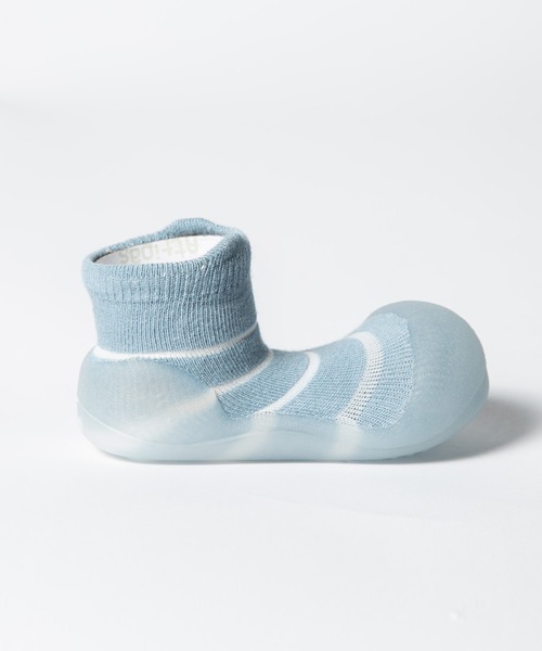 Attipas(アティパス)の「ATTIPAS See Through Bear Bamboo アティパス バンブー ベビーシューズ(ベビーシューズ/ベビーソックス・キッズ・ベージュ/スカイブルー・4.5/5.5/6.5/3.5)」の16枚目の写真