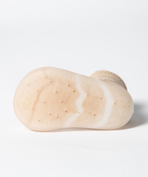 Attipas(アティパス)の「ATTIPAS See Through Bear Bamboo アティパス バンブー ベビーシューズ(ベビーシューズ/ベビーソックス・キッズ・ベージュ/スカイブルー・4.5/5.5/6.5/3.5)」の8枚目の写真