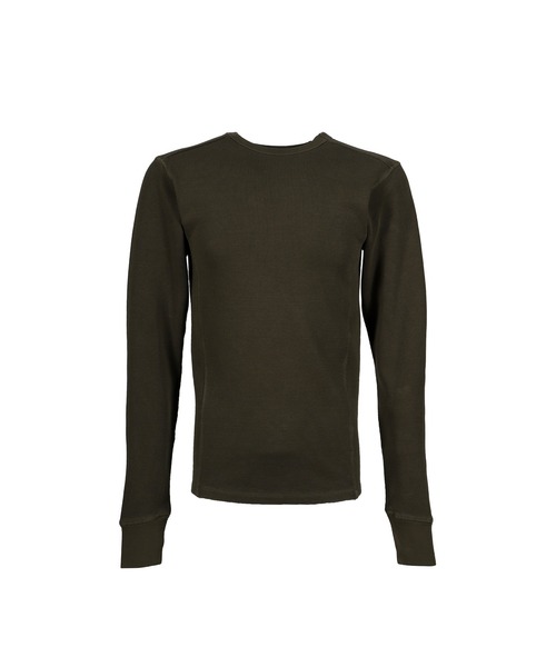 entire studios（エンタイアスタジオ）の「THERMAL LONG SLEEVE（Tシャツ/カットソー・メンズ・ブラック/ベージュ/ブラック系その他/カーキ・LARGE/MEDIUM/SMALL）」の4枚目の写真