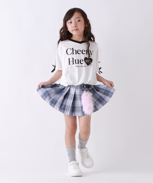 10C REPIPI（ジューシーレピピ）の「【10C REPIPI】【接触冷感】COOLレースキリカエTシャツ（Tシャツ/カットソー・キッズ・ピンク/ホワイト/ブラック・130cm/120cm/110cm）」の5枚目の写真