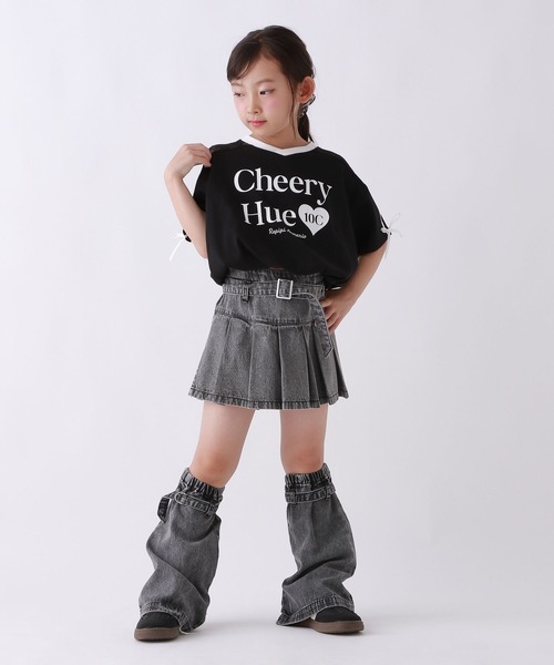 10C REPIPI（ジューシーレピピ）の「【10C REPIPI】【接触冷感】COOLレースキリカエTシャツ（Tシャツ/カットソー・キッズ・ピンク/ホワイト/ブラック・130cm/120cm/110cm）」の8枚目の写真