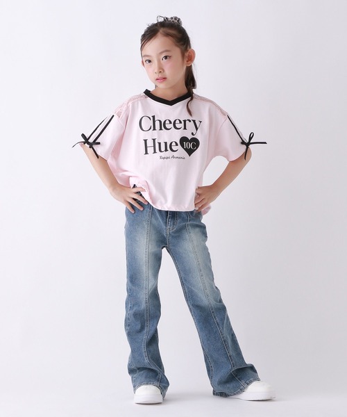 10C REPIPI（ジューシーレピピ）の「【10C REPIPI】【接触冷感】COOLレースキリカエTシャツ（Tシャツ/カットソー・キッズ・ピンク/ホワイト/ブラック・130cm/120cm/110cm）」の10枚目の写真