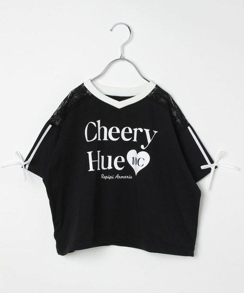 10C REPIPI（ジューシーレピピ）の「【10C REPIPI】【接触冷感】COOLレースキリカエTシャツ（Tシャツ/カットソー・キッズ・ピンク/ホワイト/ブラック・130cm/120cm/110cm）」の22枚目の写真