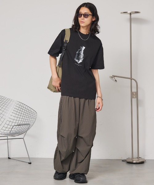 SEN TOKYO(セントーキョー)の「ラバープリントグラフィックTee(Tシャツ/カットソー・メンズ・ブラック/ホワイト・M/L)」の15枚目の写真