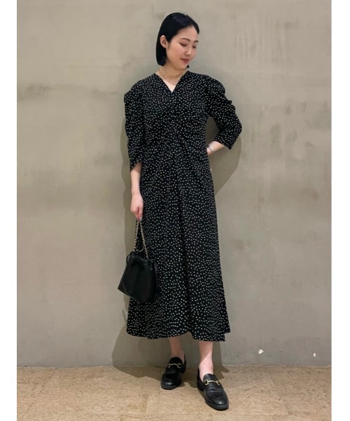 ミラオーウェン☆クルーネックアメスリティアードロングワンピース サイズ0 Mila Owen（ミラオーウェン） ワンピース クルーネックアメスリ