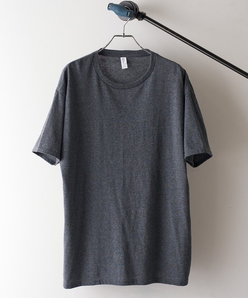 JERZEES(ジャージーズ)の「【JERZEES】5.4 oz. DRI-POWER 50/50 T-Shirt 半袖 無地 Tシャツ 29M-O VTS(Tシャツ/カットソー・レディース・アッシュ/ヘザーグレー/ブラック/ネイビー/ダークベージュ/サンドベージュ/ホワイト/ブラック系1・S/M/L/XL)」の4枚目の写真