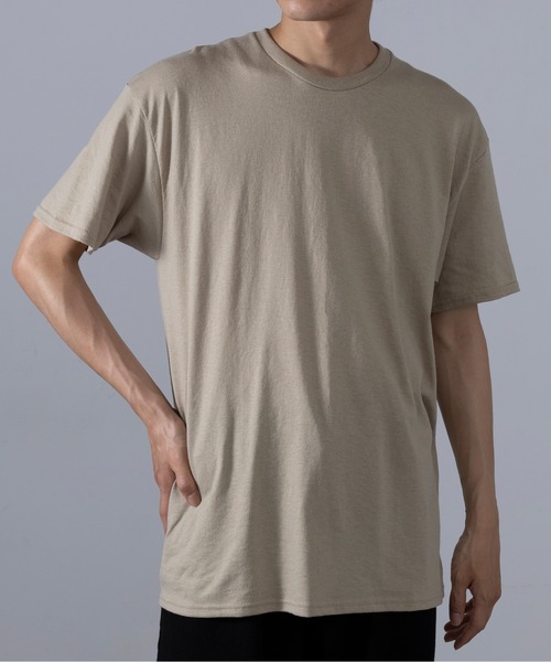 JERZEES(ジャージーズ)の「【JERZEES】5.4 oz. DRI-POWER 50/50 T-Shirt 半袖 無地 Tシャツ 29M-O VTS(Tシャツ/カットソー・レディース・アッシュ/ヘザーグレー/ブラック/ネイビー/ダークベージュ/サンドベージュ/ホワイト/ブラック系1・S/M/L/XL)」の8枚目の写真